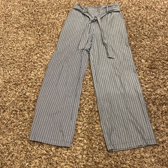 A new day, wide leg stripe trousers - Picture 1 of 4